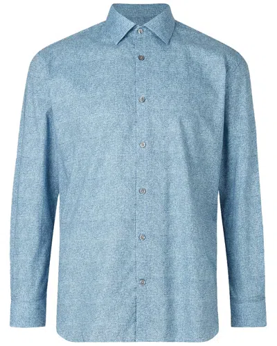 John Varvatos Regular Fit Denim Dress Shirt In Blue