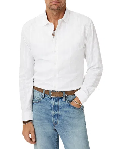 John Varvatos Roman Oversized Fit Textured Shirt