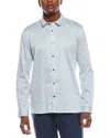 John Varvatos Ross Slim Fit Sport Shirt In Blue