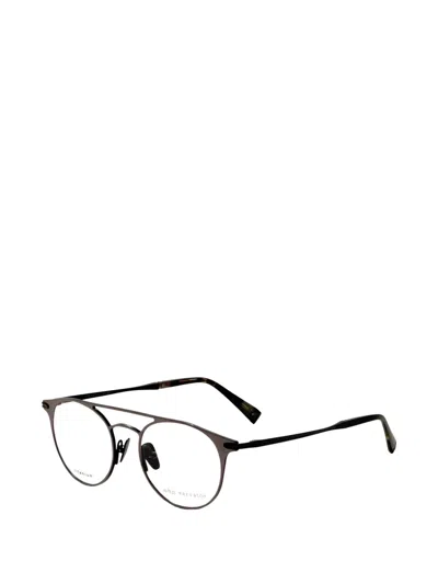 John Varvatos Round-frame Glasses In Multi