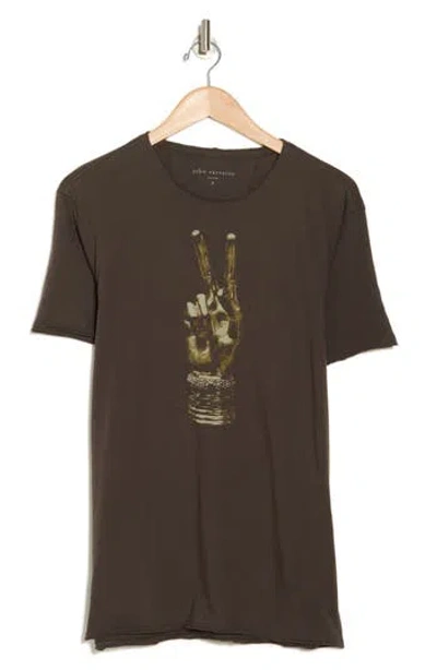 John Varvatos Royal Peace Graphic T-shirt