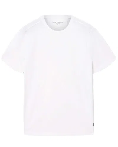 John Varvatos Rue Mercerized Shirt In White