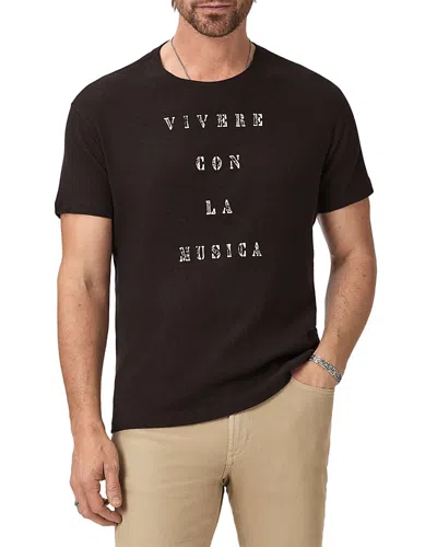 John Varvatos Graphic Crewneck T-shirt In Brown