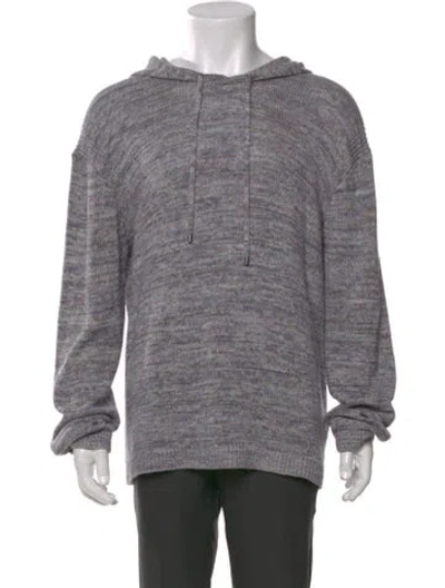 Pre-owned John Varvatos Silk Crew Neck Cardigan W/ Tags In Purple