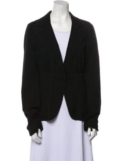 Pre-owned John Varvatos Silk Jacket In Black