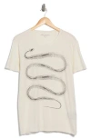 John Varvatos Snake Skeleton Organic Cotton Graphic T-shirt
