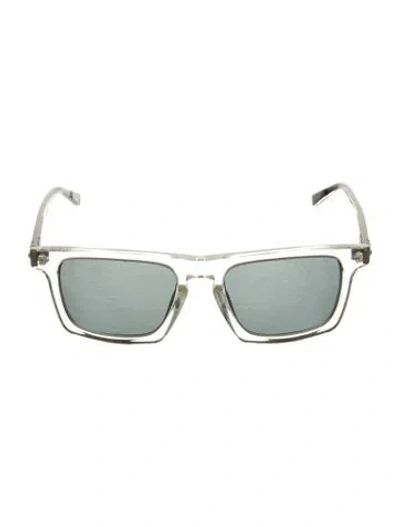 Pre-owned John Varvatos Square Tinted Sunglasses In Transparent