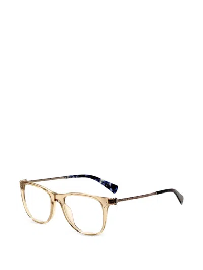 John Varvatos 스퀘어 프레임 안경 In Yellow