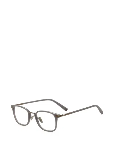 John Varvatos Square-frame Glasses In Gray