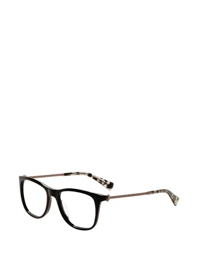 John Varvatos Square-frame Glasses In Black
