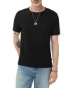 John Varvatos Stanley Regular Fit Tee In Black