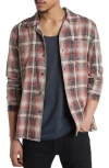 JOHN VARVATOS JOHN VARVATOS STANTON REVERSIBLE LONG SLEEVE BUTTON-UP SHIRT