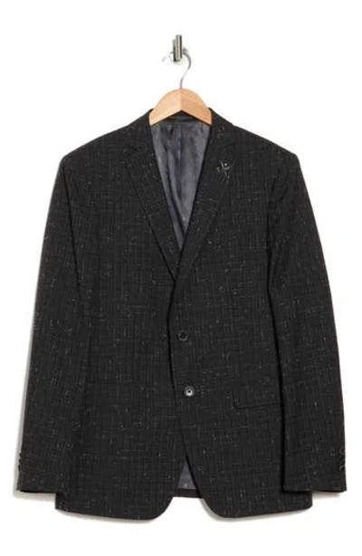 John Varvatos Star Usa Bleecker Wool Blend Sport Coat In Black