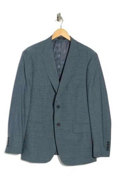 John Varvatos Star Usa Check Two-button Sport Coat In Green