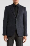 John Varvatos Star Usa Cotton & Wool Blend Sport Coat In Black