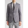 John Varvatos Star Usa Solid Linen & Wool Sport Coat In Blue