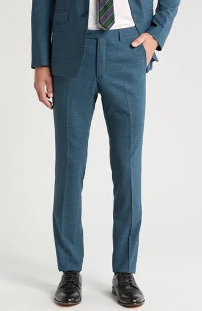 John Varvatos Star Usa Solid Wool Blend Pants In Green