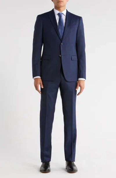 JOHN VARVATOS JOHN VARVATOS STAR USA SOLID WOOL SUIT