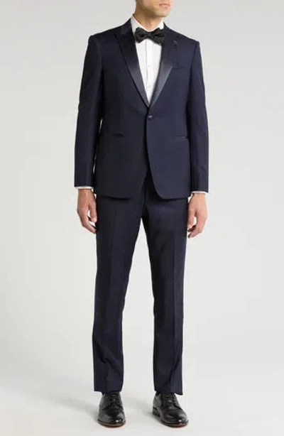 John Varvatos Bleecker Slim Fit Tuxedo In Navy