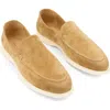 John Varvatos Thompson Venetian Loafer In Clay Brown