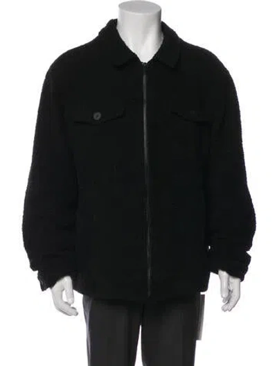 Pre-owned John Varvatos Trucker Jacket In Black