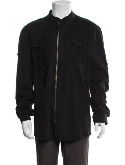 Pre-owned John Varvatos Utility Jacket In Black