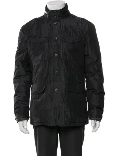 Pre-owned John Varvatos Utility Jacket In Blue