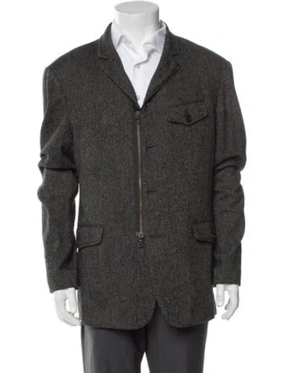 Pre-owned John Varvatos Utility Jacket In Gray
