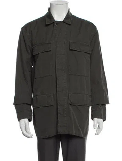 Pre-owned John Varvatos Utility Jacket In Green