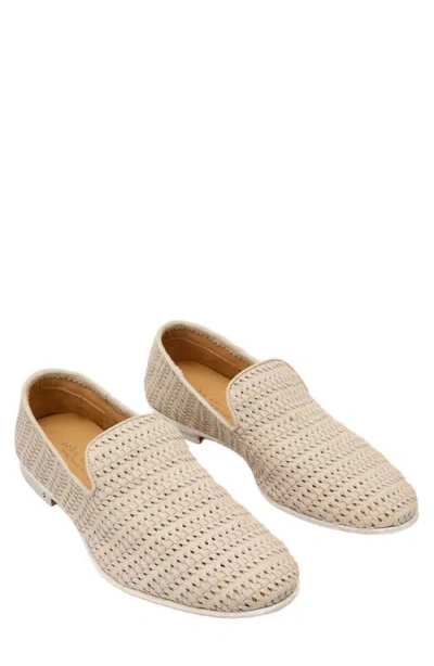 John Varvatos Venice Woven Loafer In Neutral