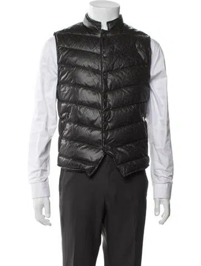 Pre-owned John Varvatos Vest W/ Tags In Black