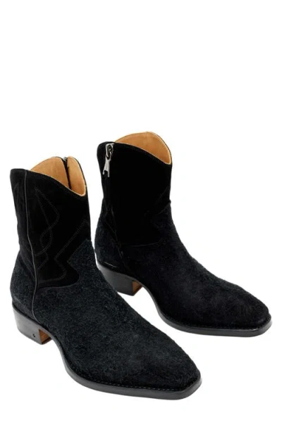 John Varvatos Walker Rancher Boot In Black