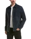 JOHN VARVATOS JOHN VARVATOS WIL SUEDE SHIRT JACKET