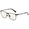 John Varvatos Women's Opticals V182550gun In Transparent