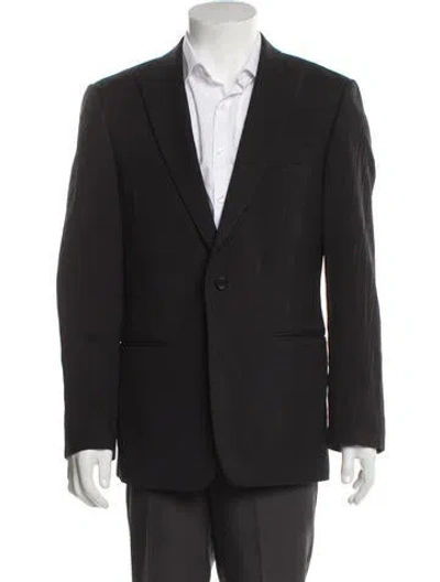 Pre-owned John Varvatos Wool Blazer In Black