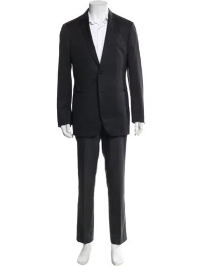 Pre-owned John Varvatos Wool Blazer In Black