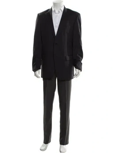 Pre-owned John Varvatos Wool Blazer In Black
