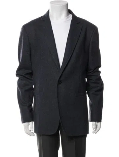 Pre-owned John Varvatos Wool Blazer In Blue