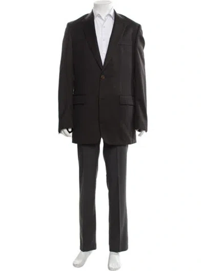 Pre-owned John Varvatos Wool Blazer In Gray