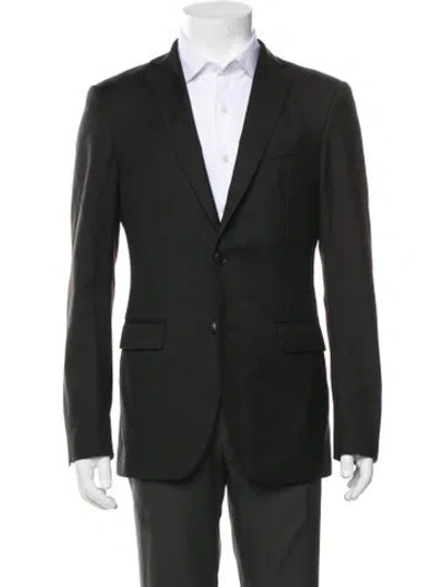 Pre-owned John Varvatos Wool Blazer In Green