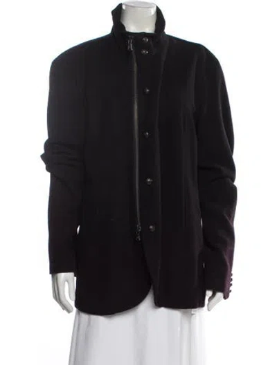 Pre-owned John Varvatos Wool Jacket In Black