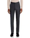 John Varvatos Wool Slim Fit Suit Pants In Charcoal
