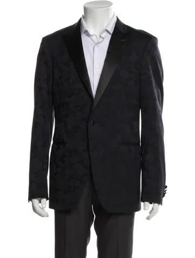 Pre-owned John Varvatos Wool Sport Coat In Blue