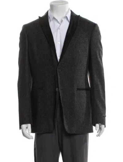 Pre-owned John Varvatos Wool Suit W/ Tags In Gray