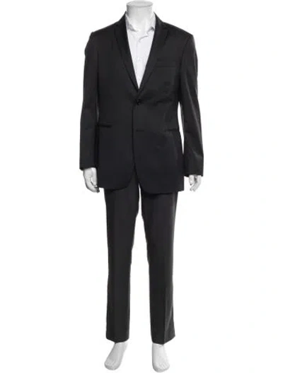 Pre-owned John Varvatos Wool Two-piece Blazer In Blue