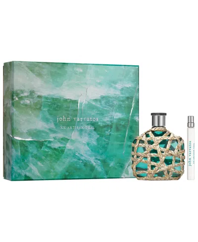 John Varvatos Xx 2-pc. Artisan Teal Eau De Toilette Fragrance Spray Set In Transparent