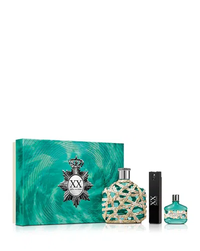 JOHN VARVATOS XX ARTISAN TEAL EAU DE TOILETTE GIFT SET ($145 VALUE)