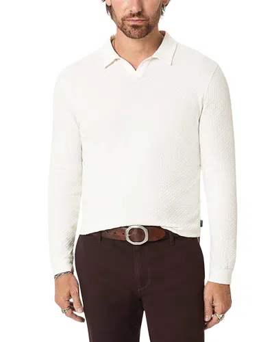 John Varvatos Zack Johnny Polo Shirt In Gray