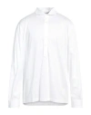 John Wellington Man Shirt White Size 48 Cotton