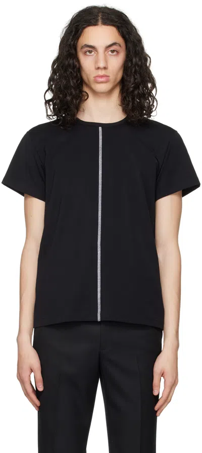 Johnlawrencesullivan Black Wrinkle T-shirt